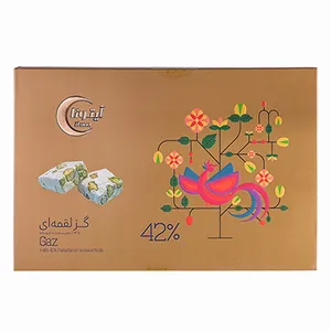 گز لقمه ای 42 درصد پسته آیتونا - 600 گرم