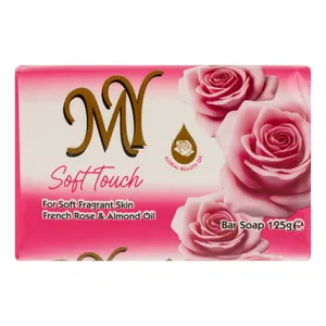 صابون شستشو صورت و بدن مای مدل Soft Touch مناسب برای انواع پوست وزن 125 گرم