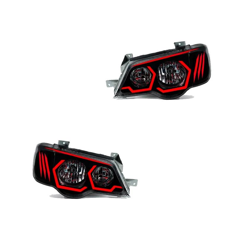 چراغ جلو خودرو گروه پژوهش صنعت مدرن مدل BMW-B-R مناسب برای پراید 111 و 132 بسته دو عددی