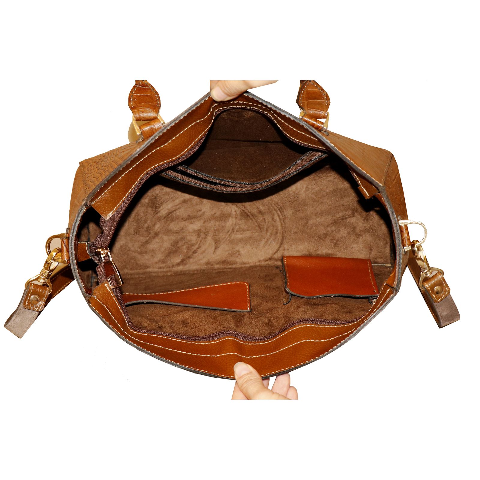 کیف زنانه چرم بارثاوا کد 1383b -  - 13