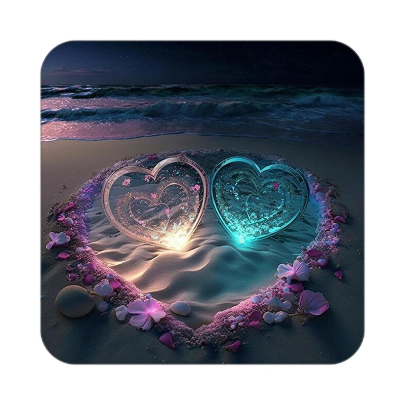 زیر لیوانی کاکتی مدل عاشقانه کد mp13454