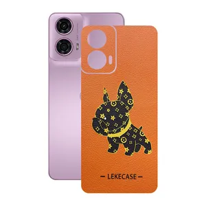 Remax cover sticker Leth model dog design suitable for Motorola Moto G24 mobile phone