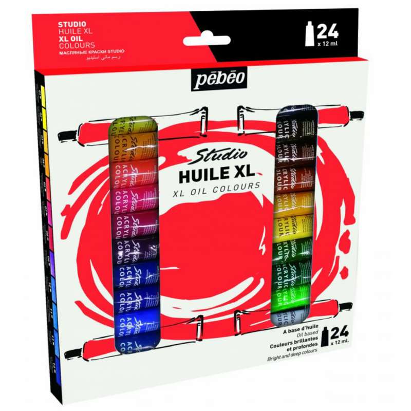 رنگ روغن پ ب او مدل استودیو حجم 12 میلی لیتر بسته 24 عددی رنگ روغن پ ب او مدل استودیو حجم 12 میلی لیتر بسته 24 عددی