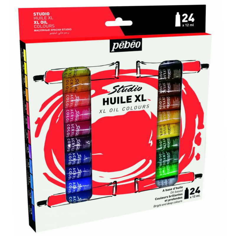 رنگ روغن پ ب او مدل استودیو حجم 12 میلی لیتر بسته 24 عددی رنگ روغن پ ب او مدل استودیو حجم 12 میلی لیتر بسته 24 عددی