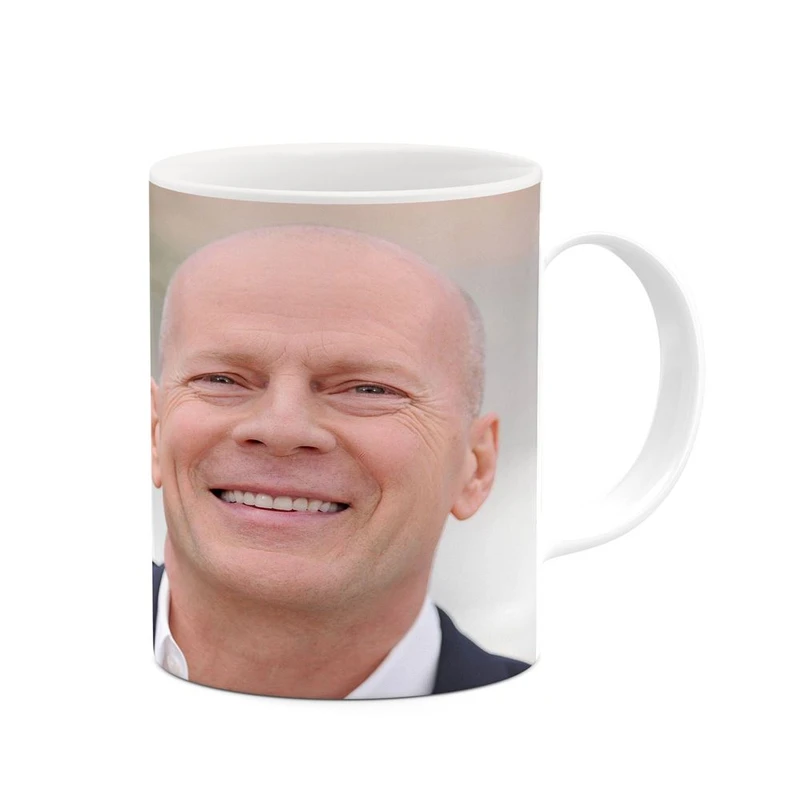 ماگ کاکتی طرح بروس ویلیس Bruce Willis مدل mgh25375
