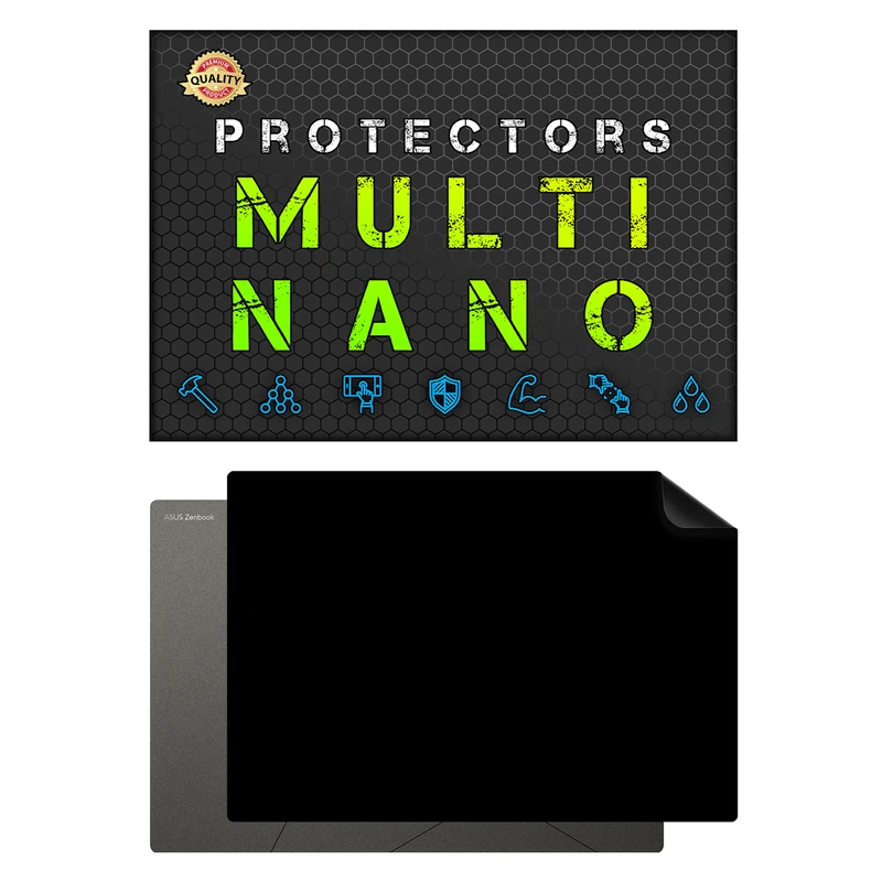برچسب پوششی مات مولتی نانو مدل X-F1M مناسب برای پشت لپ تاپ ایسوس ZenBook S16 OLED UM5606WA 16 inch 2025