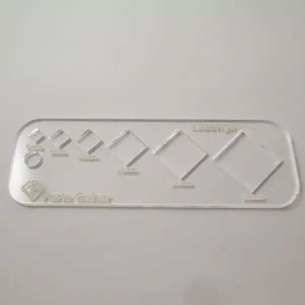 شابلون پارلا گوهر طرح لوزی کد 5036