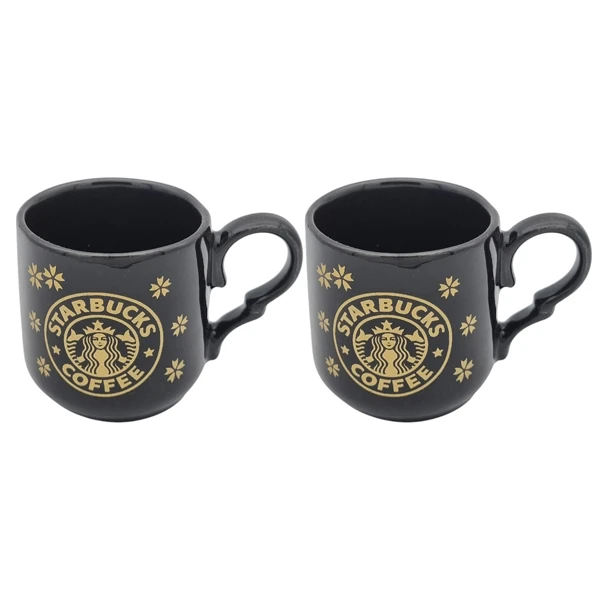 فنجان استارباکس مدل نرگس کد 12183xs مجموعه 2 عددی