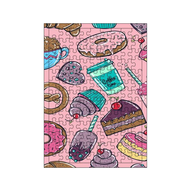 پازل 117 تکه مدل کیک کد 481