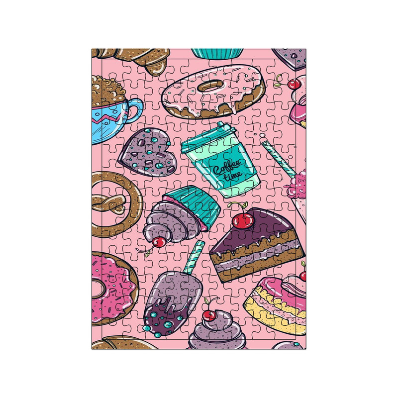 پازل 117 تکه مدل کیک کد 481