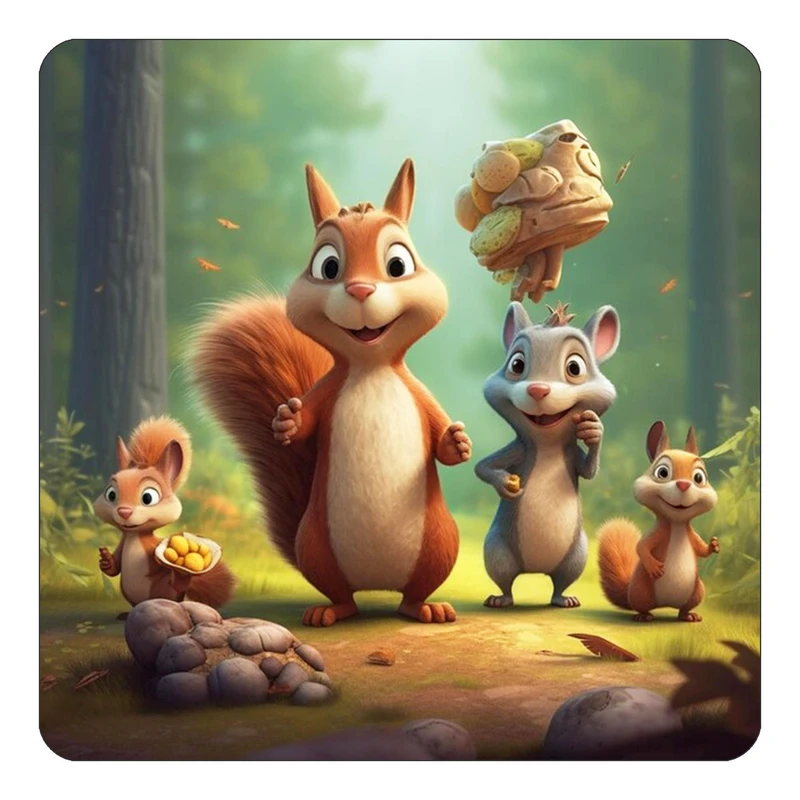 مگنت کاکتی طرح حیوانات کارتونی مدل mp28769