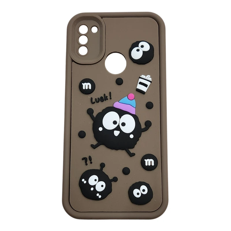 کاور مدل سولید طرح هپل مناسب برای گوشی موبایل سامسونگ Galaxy A11 / M11