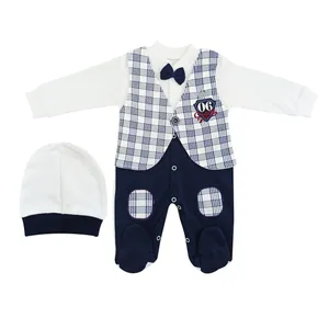 ست سرهمی و کلاه نوزادی مدل esababy کد 5250