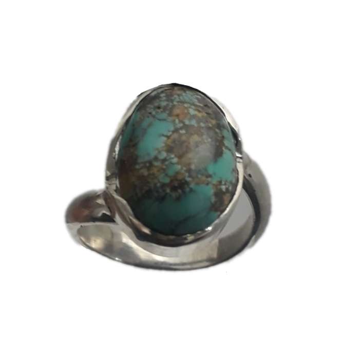 انگشتر نقره زنانه مدل دست ساز کد A10002