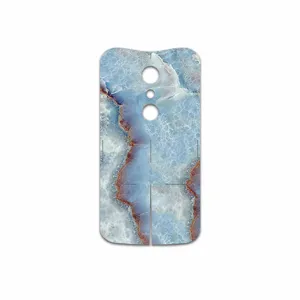 MAHOOT Blue Ocean Marble Cover Sticker for Motorola Moto G 2nd gen