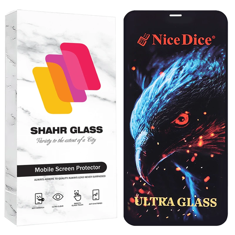 محافظ صفحه نمایش شهر گلس مدل NDUS مناسب برای گوشی موبایل اپل iPhone 11 Pro Max
