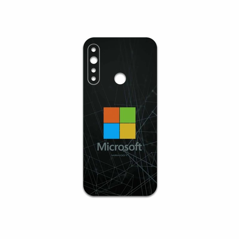 برچسب پوششی ماهوت مدل Microsoft-Logo مناسب برای گوشی موبایل جی پلاس P10 Plus