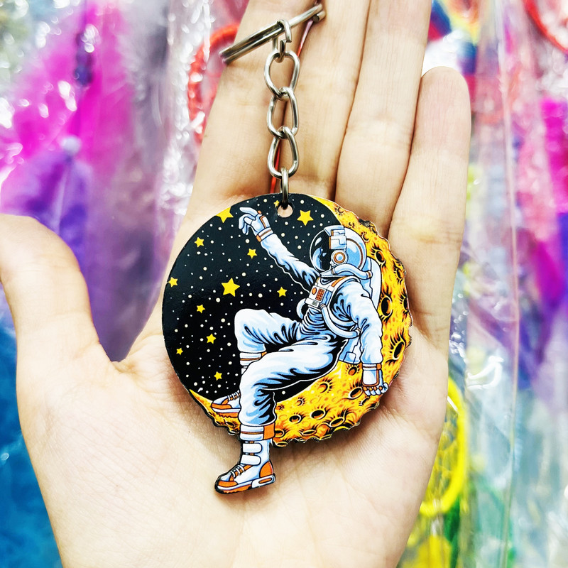 جاکلیدی مدل فضانورد و ماه کد 02