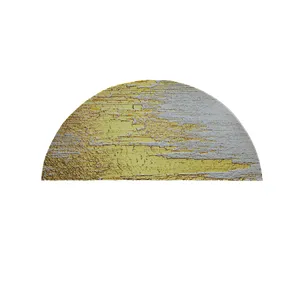 پادری مدل نیم دایره طرح  مدرن کد 8909 سایز 90×45 سانتی متر