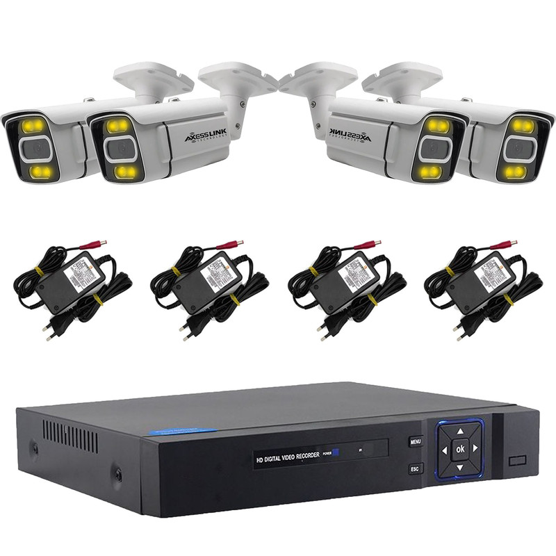 سیستم امنیتی مدل FULL KIT AHD 4 ECONOMIC