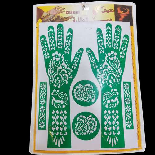 حنا طراحی و شابلون تتو موقت مدل VENUS-TATOO01