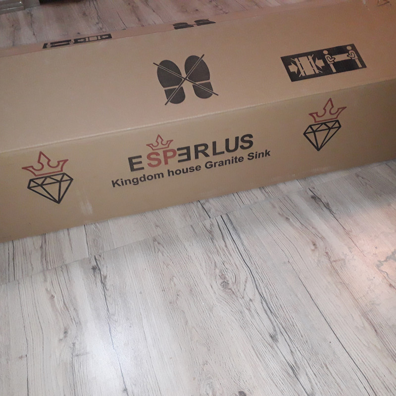 سینک ظرفشویی گرانیت مدل اسپرلوس مدل کومبو 306 به همراه پک سیفون