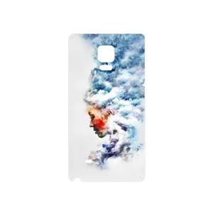 MAHOOT Women and the Cloud Digital Art Cover Sticker for Samsung Galaxy Note Edge