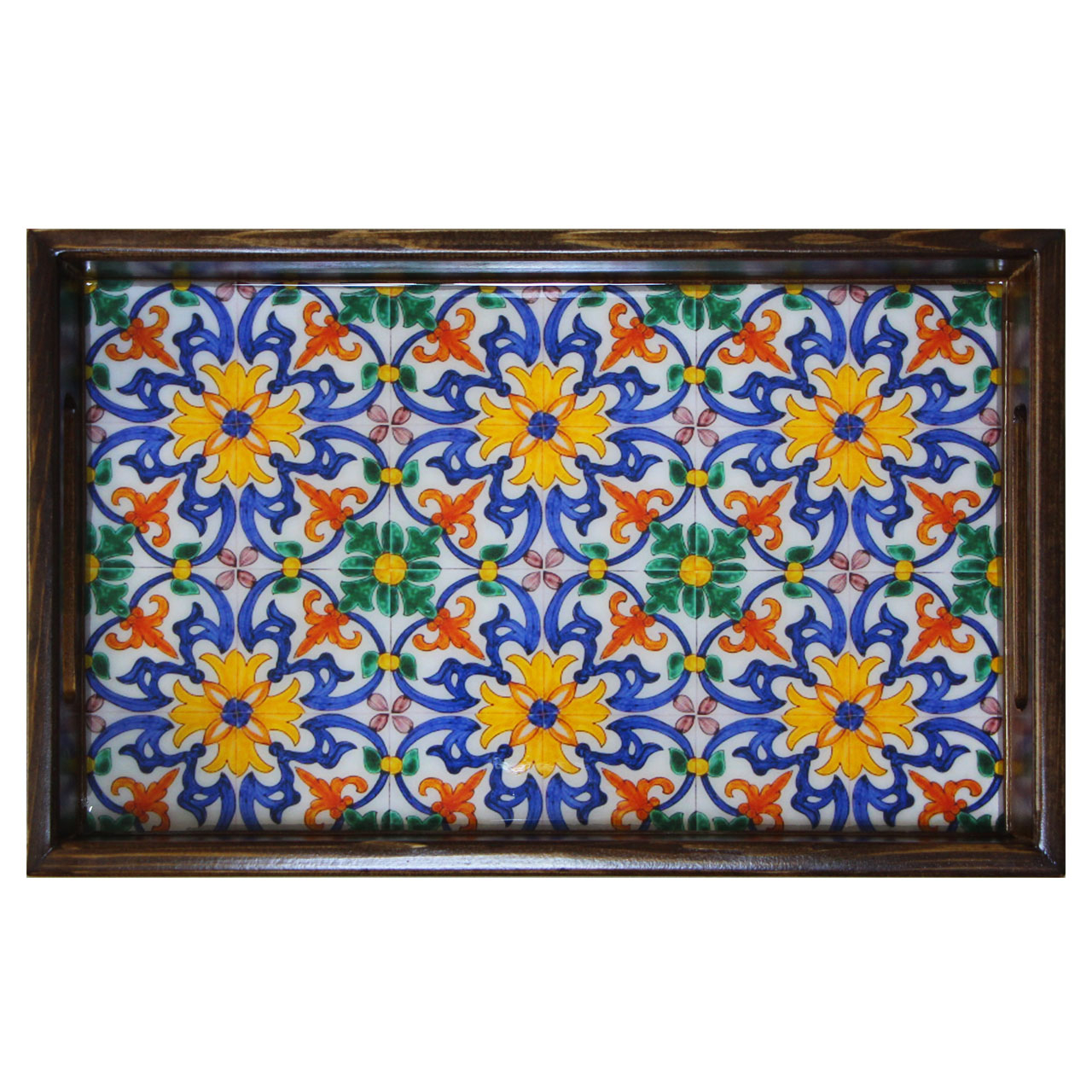 سینی چوبی کد F114