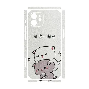 Remax cover sticker Leth model Mochi cat design suitable for Apple iPhone 12 mobile phone