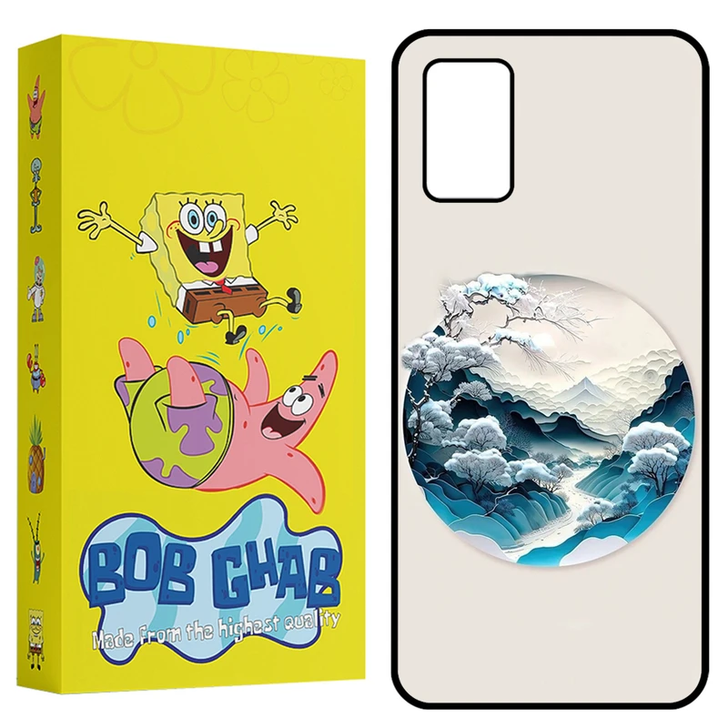 کاور باب قاب طرح طبیعت مدل BCPA03S مناسب برای گوشی موبایل سامسونگ Galaxy A02s / M02s / A03s / F02s