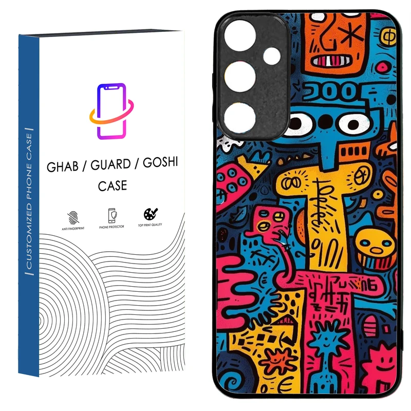 کاور قاب گارد گوشی طرح فانتزی کد 6 - TPU مناسب برای گوشی موبایل  سامسونگ  Galaxy A24