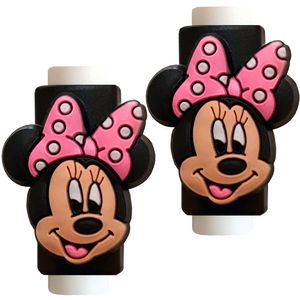 نقد و بررسی محافظ کابل مدل Minnie Mouse PIN02 بسته 2 عددی توسط خریداران