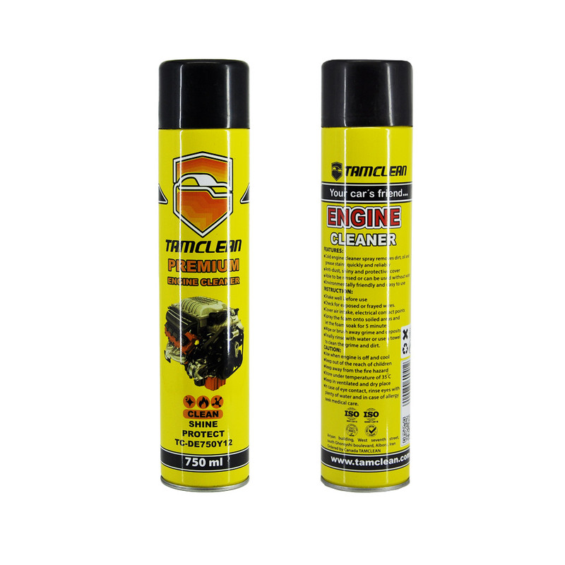 اسپری فوم موتور شوی تام کلین مدل TC-DE750Y12 حجم 750 میلی لیتر