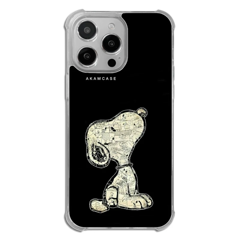 کاور آکام مدل AMCWTA14PROMAX-SNOOPY10 مناسب برای گوشی موبایل اپل iPhone 14 Pro Max