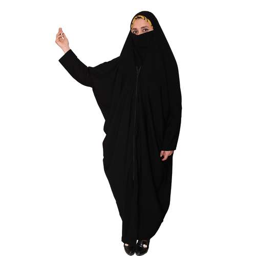 چادر لبنانی دخترانه مدل MA-HES140-LEB.CRP.NEGH-ME 