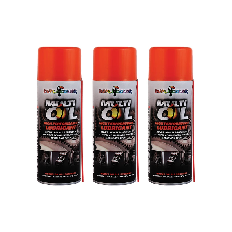 اسپری روان کننده و رنگ بر دوپلی کالر مدل oil حجم 400 میلی لیتر مجموعه 3 عددی