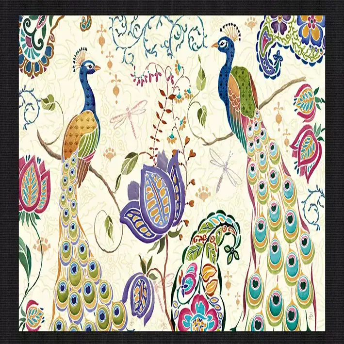 پوستر دیواری مدل نقاشی طاووس DRVF1190