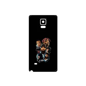 MAHOOT Great Rappers Digital Art Cover Sticker for Samsung Galaxy Note 4