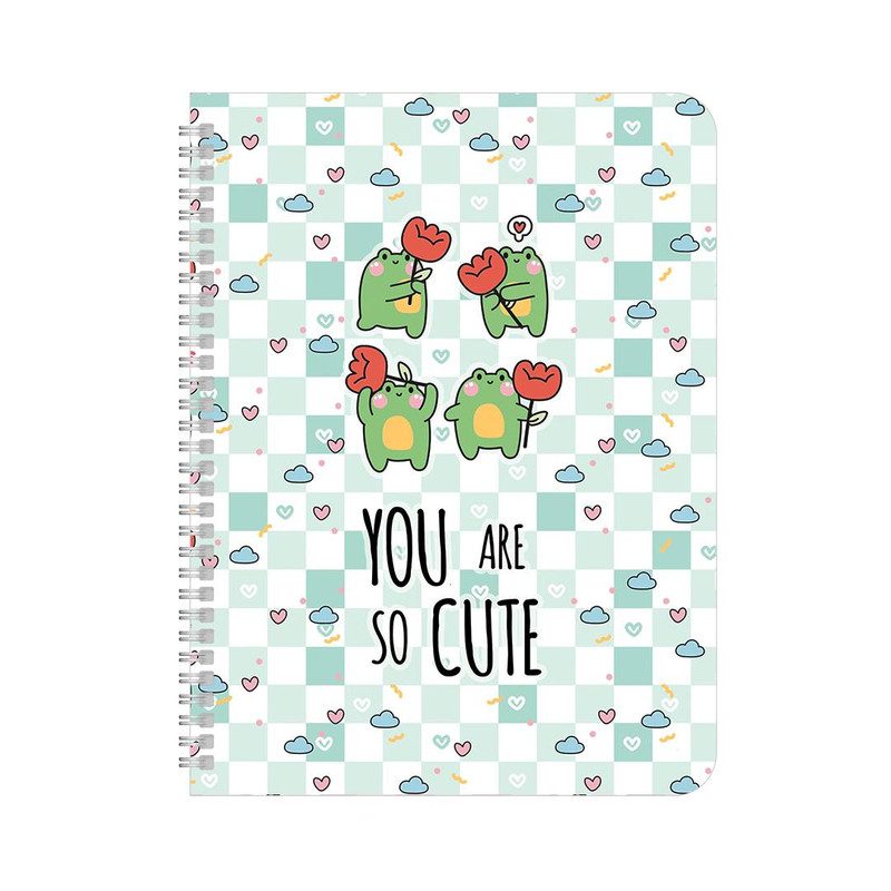 دفتر زبان 60 برگ مدل 4خط پانداک کد 002