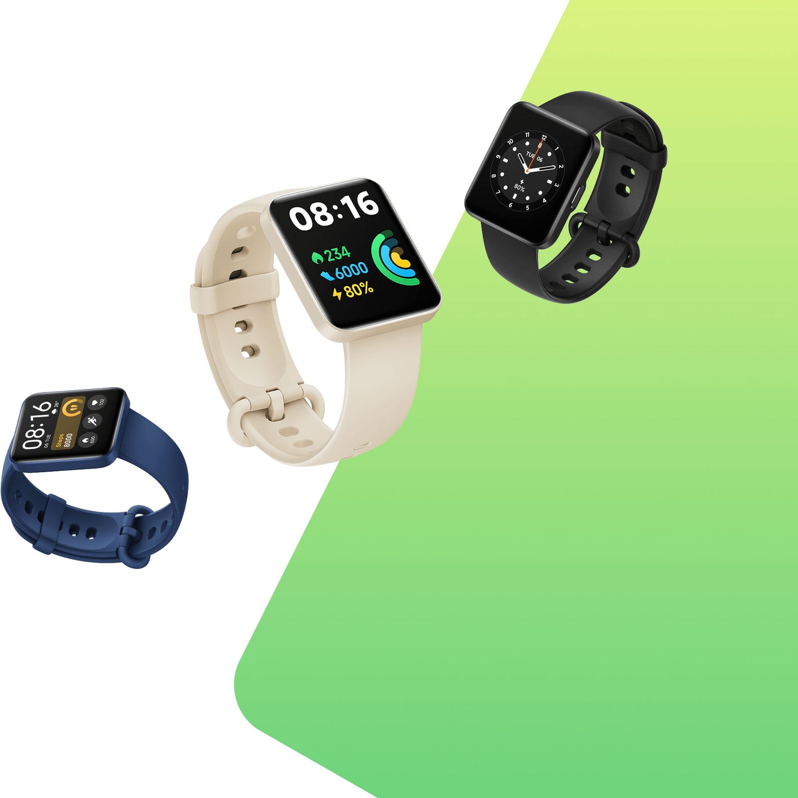 ساعت هوشمند شیائومی مدل Redmi Watch 2 Lite طرح بند سلیکونی -  - 13