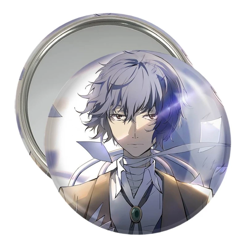 آینه جیبی خندالو مدل دازای اوسامو انیمه سگ های ولگرد بانگو  کد 13678