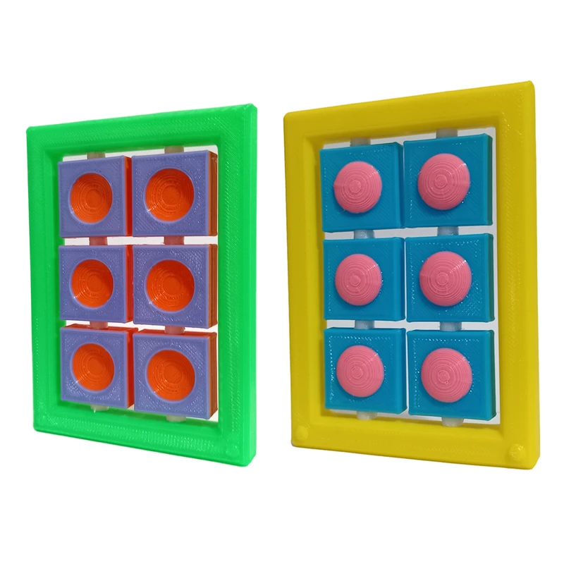 بازی آموزشی مدل لوح آموزش خواندن و نوشتن حروف بریل مجموعه 2 عددی