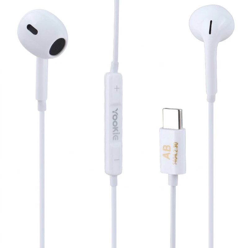 هندزفری با سیم یوکی مدل EL03 با رابط USB Type-C
