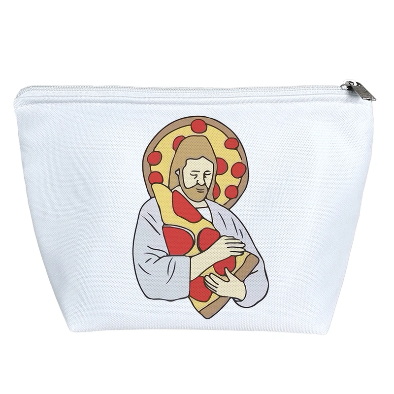 کیف لوازم آرایش دخترانه خندالو مدل پیتزا کد 8938