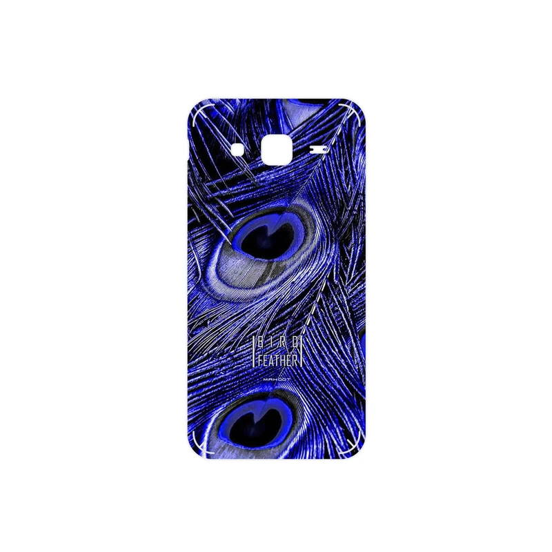 برچسب پوششی ماهوت مدل Purple Feather مناسب برای گوشی موبایل سامسونگ Galaxy J5