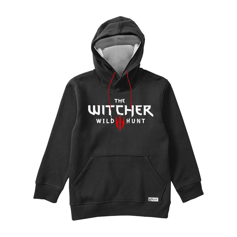 هودی مردانه مدل THE WITCHER کد PH01 رنگ مشکی