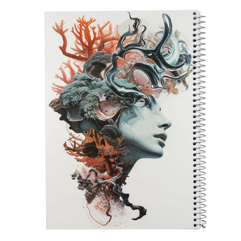 دفتر مشق 50 برگ مدوپد مدل نقاشی آدم کد DF15666