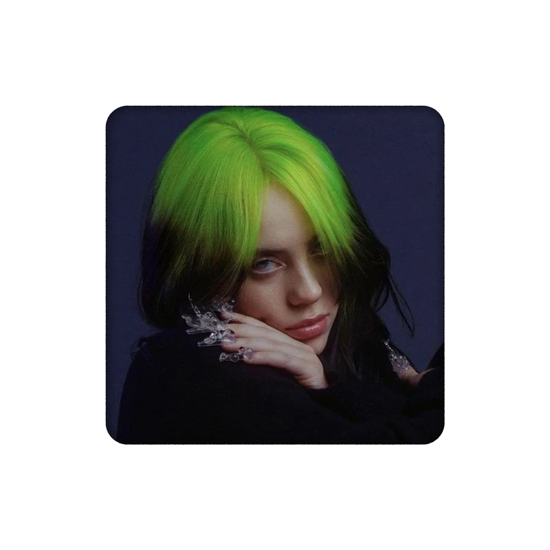 زیرلیوانی طرح Billie Eilish کد 4793918