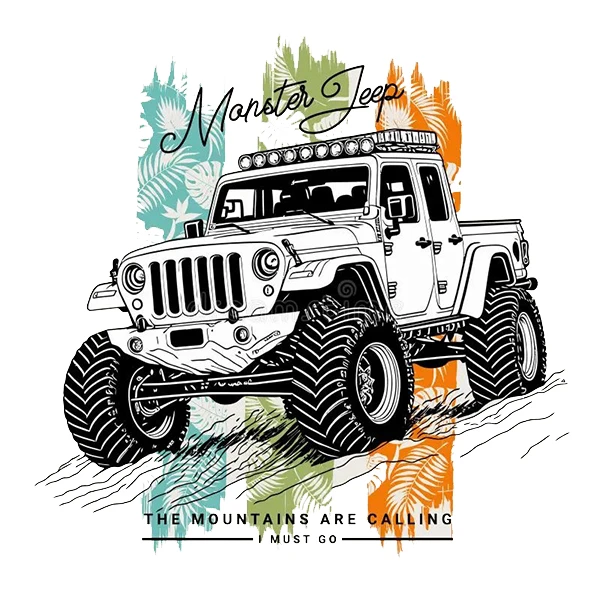 استیکر پارچه و لباس پاد آفرین طرح ماشین کد 2746