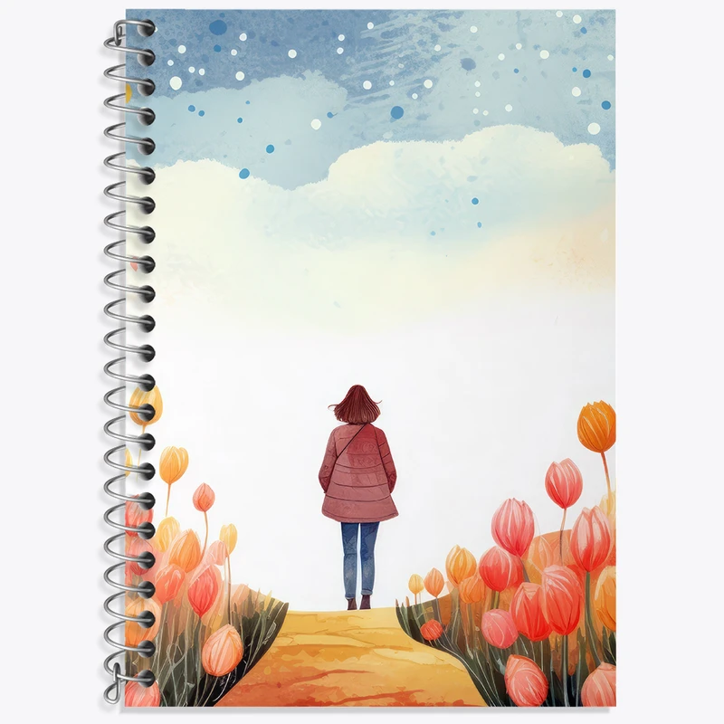 دفتر نت موسیقی 50 برگ خندالو طرح دخترانه کد N2388